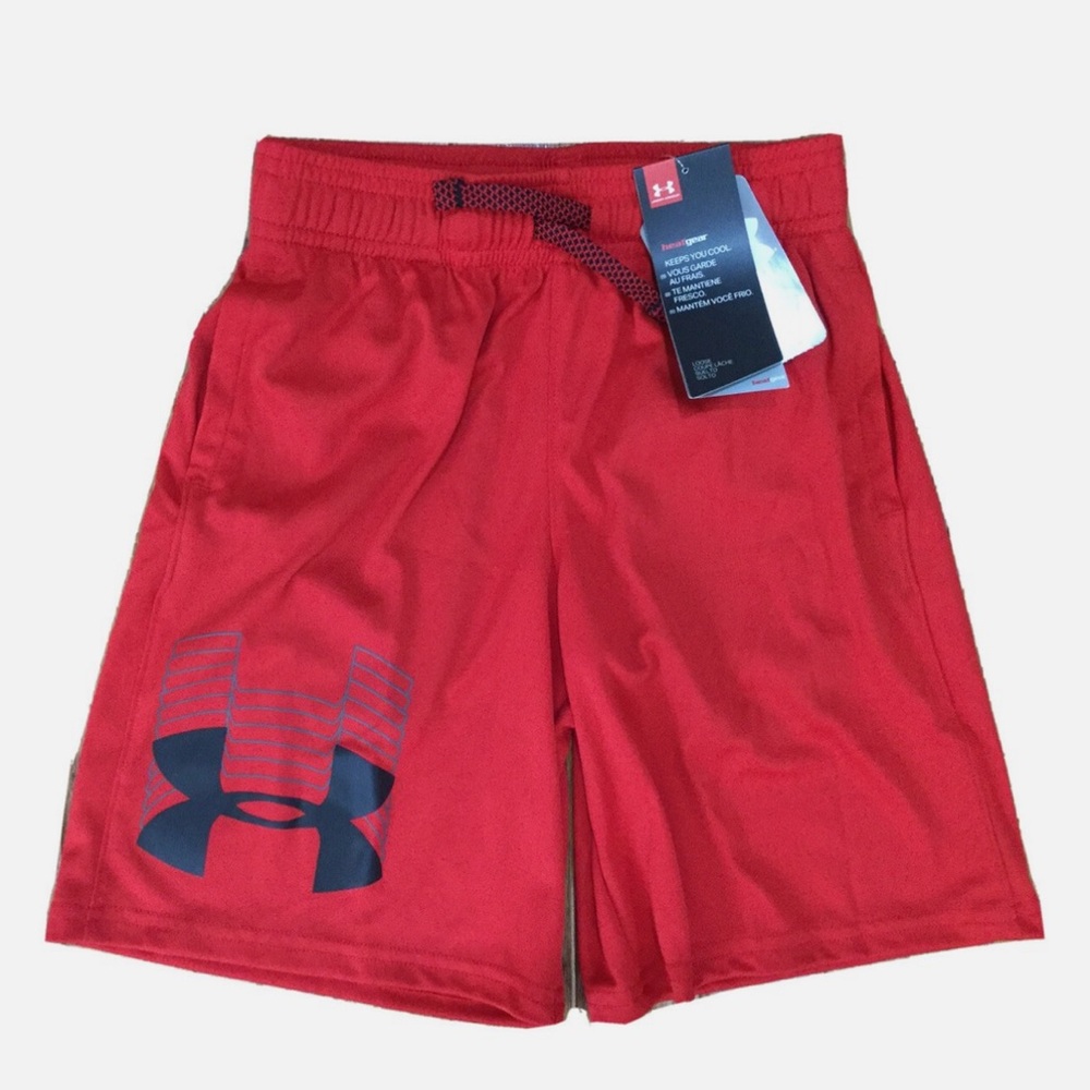 Under Armour Scarlet Red Training Shorts
